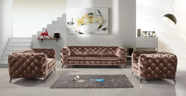 Delilah Sofa Brown - Image 2