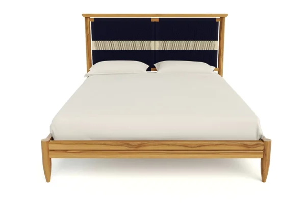 Monimbo Queen Bed Navy - Image 3