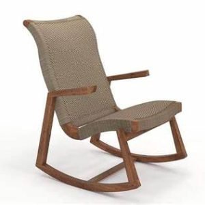 Arenal Rocking Chair Khaki Royal Mahogany