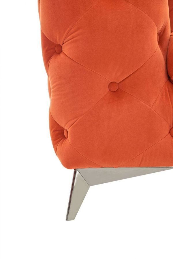Delilah Chair Orange - Image 3