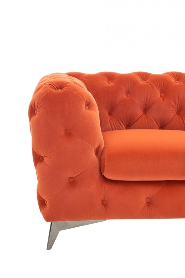 Delilah Chair Orange - Image 4