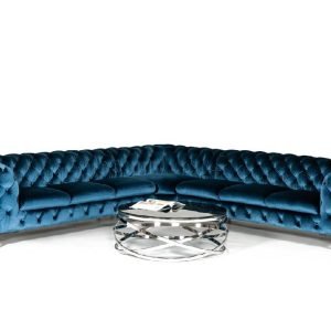 Delilah Sectional Blue