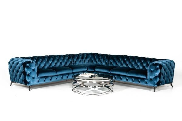 Delilah Sectional Blue