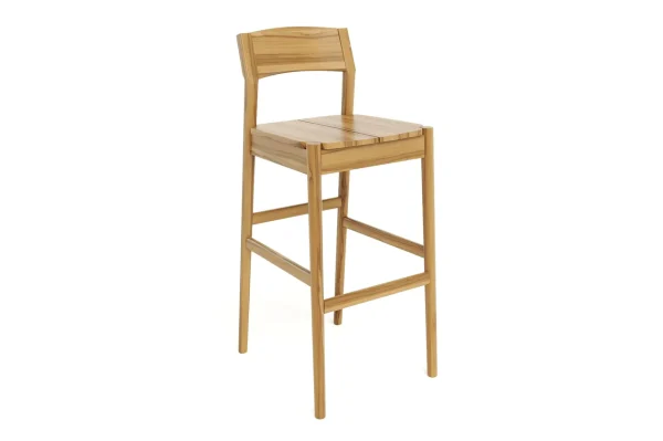 Apanas Counter Stool Teak - Image 2