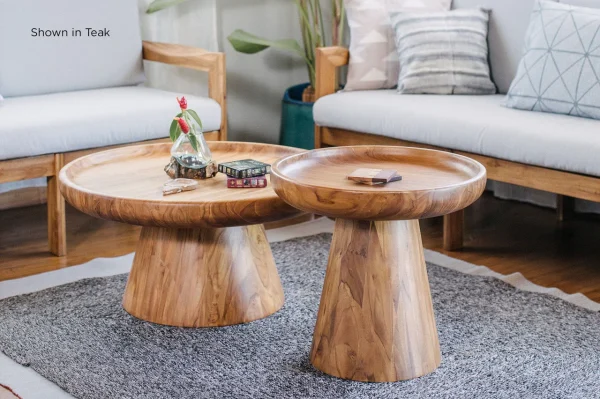 Batea Coffee Table Teak - Image 4