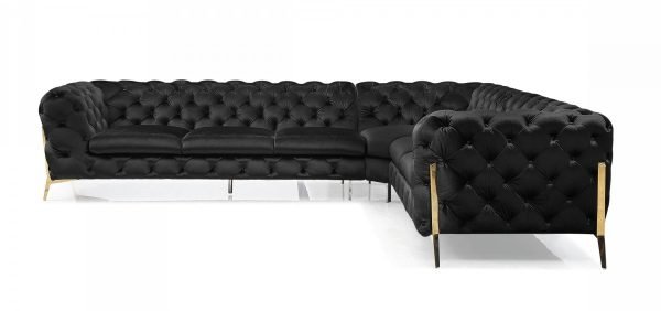 Delilah Sectional Black - Image 5