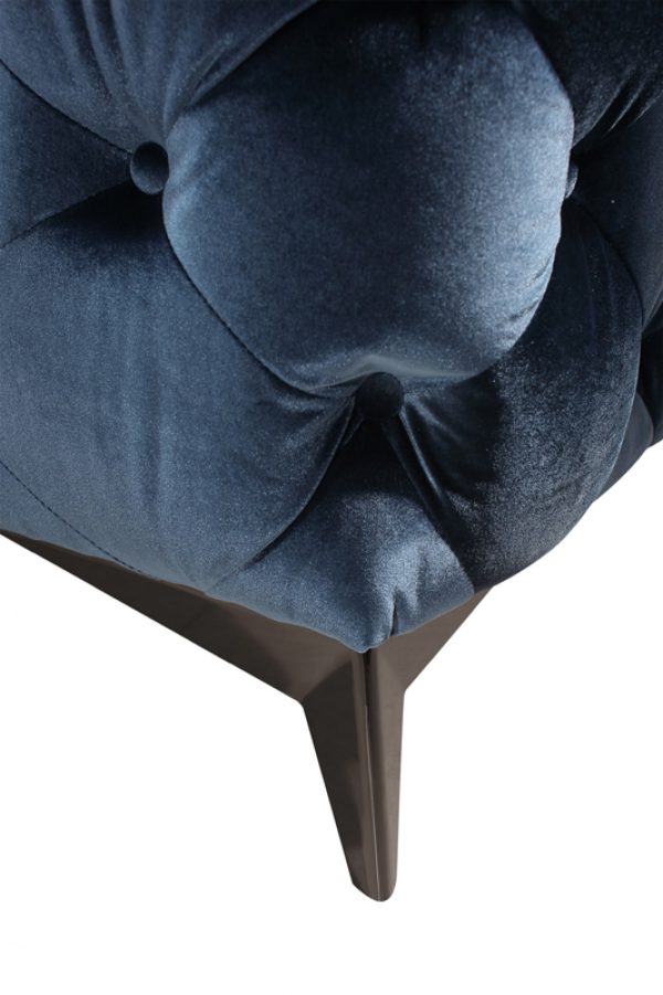 Delilah Modern Blue Sofa - Image 2