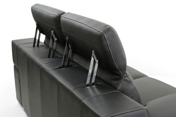 estro-salotti-evergreen-modern-black-leather Sofa - Image 2