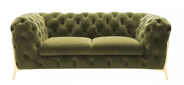 Delilah Loveseat Green - Image 5
