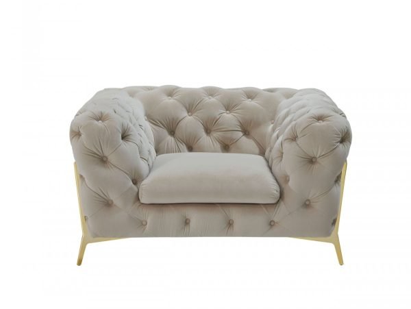 Delilah Chair Beige - Image 3