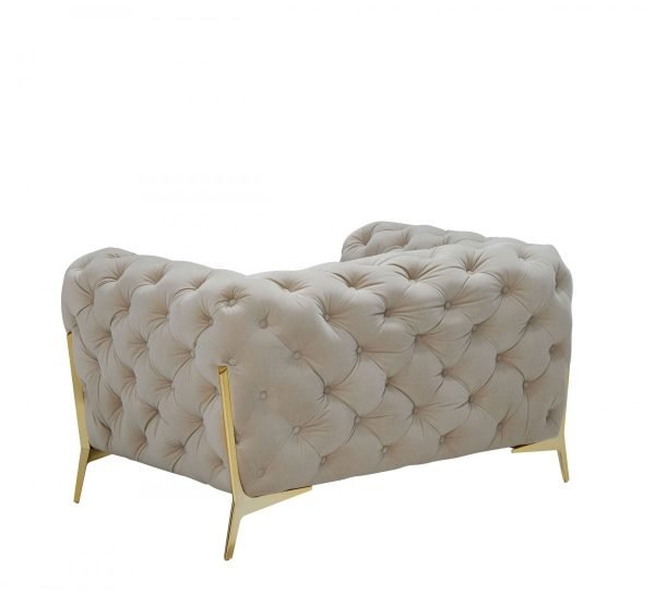 Delilah Chair Beige - Image 4