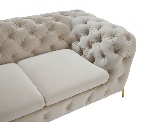 Delilah Chair Beige - Image 2