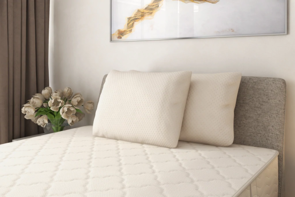 Embrace Shredded Rubber Queen Pillow Organic