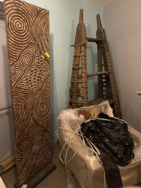 Carved Wooden Panel