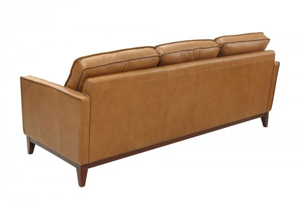 Naylor Sofa Brown Leather - Image 2