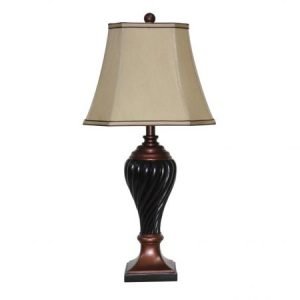 Copper Resin Table Lamp
