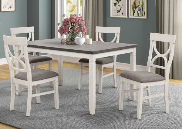 Anna Grey Dining Table