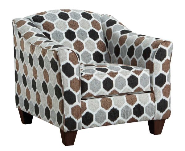 Anna Silver Accent Chair