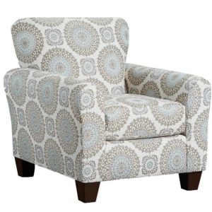 Charisma Twilight Linen Accent Chair