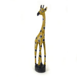 24' Giraffe Olive Green Painted Wood