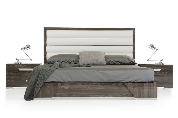 Nova Domus Capulet Italian Modern Grey Bedroom Set - Image 5