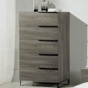 Nova Domus Enzo Italian Modern Grey Oak Chest