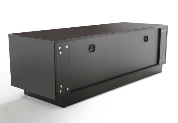 Modrest Carter Contemporary Black TV Stand - Image 4