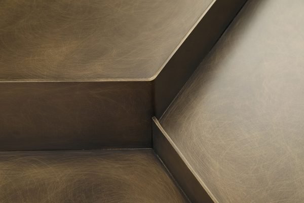 Modrest Kyuss - Modern Antique Brass Coffee Table - Image 3
