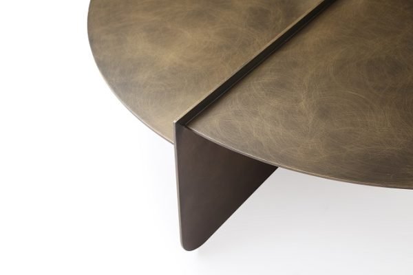 Modrest Kyuss - Modern Antique Brass Coffee Table - Image 4