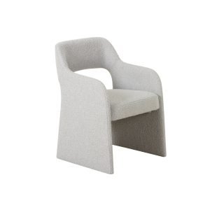Modrest Bishop - Modern Grey Fabric Dining Chair