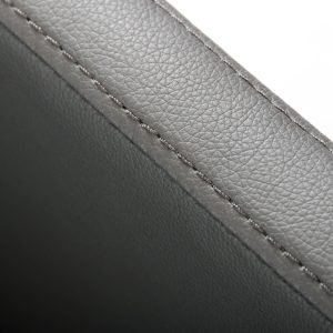 Dex Modern Grey Leatherette Dining Chair
