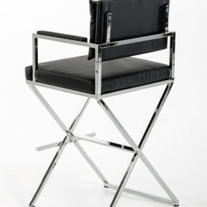 Modrest Coppola Modern Black Bar Stool