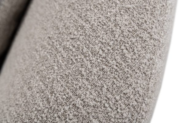 Divani Casa Alba Modern Grey Fabric Chair w/ Tray - Image 5