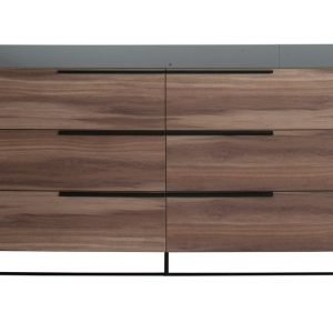Nova Domus Matteo - Modern Italian Walnut Dresser