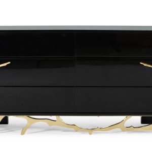 Modrest Legend Modern Black & Gold Dresser