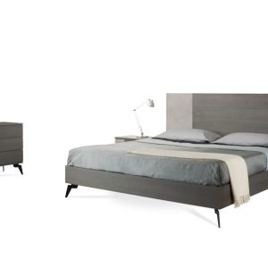 Nova Domus Palermo Italian Modern Faux Concrete & Grey Dresser