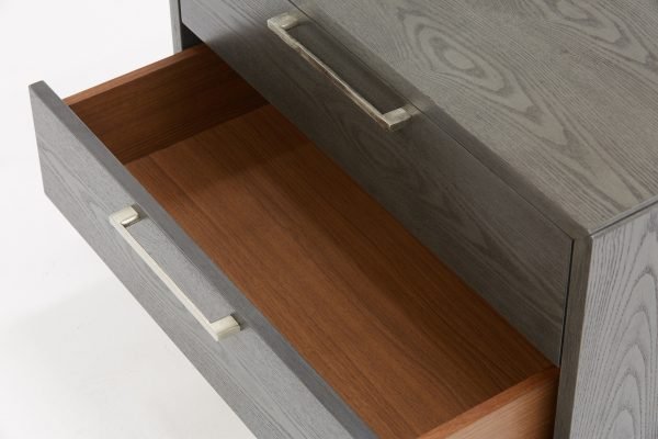 Nova Domus Soria Modern Grey Wash Nightstand - Image 5