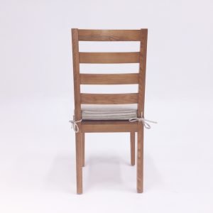 Modrest Lance Modern Ash Wood Dining Chair w/ Cushion (Set of 2)
