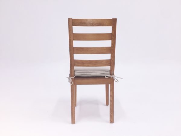 Modrest Lance Modern Ash Wood Dining Chair w/ Cushion (Set of 2)