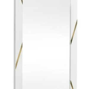 Modrest Nixa - Modern White & Gold Mirror