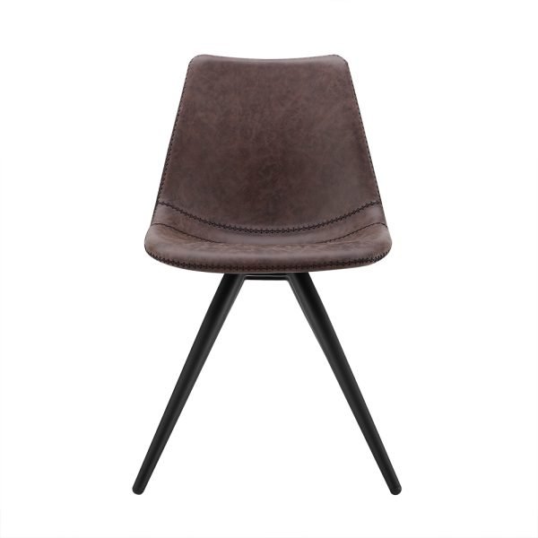Modrest Condor - Modern Brown Dining Chair (Set of 2) - Image 2