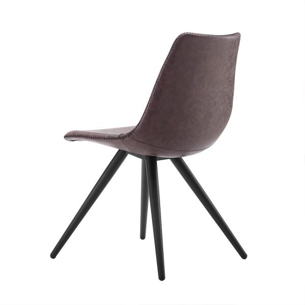 Modrest Condor - Modern Brown Dining Chair (Set of 2) - Image 3