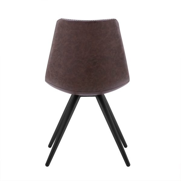 Modrest Condor - Modern Brown Dining Chair (Set of 2) - Image 4