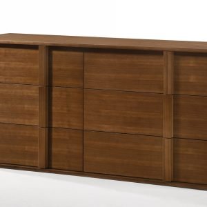 Nova Domus Berlin - Modern Walnut Dresser