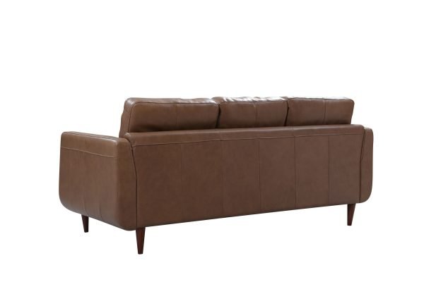 Divani Casa Lyman - Modern Brown Sofa - Image 2