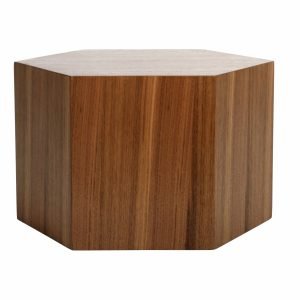 Modrest Newmont - Modern Small Walnut End Table