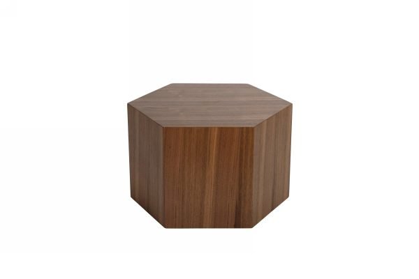 Modrest Newmont - Modern Small Walnut End Table - Image 2