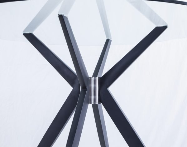 Modrest Dallas - Modern Black Dining Table - Image 2