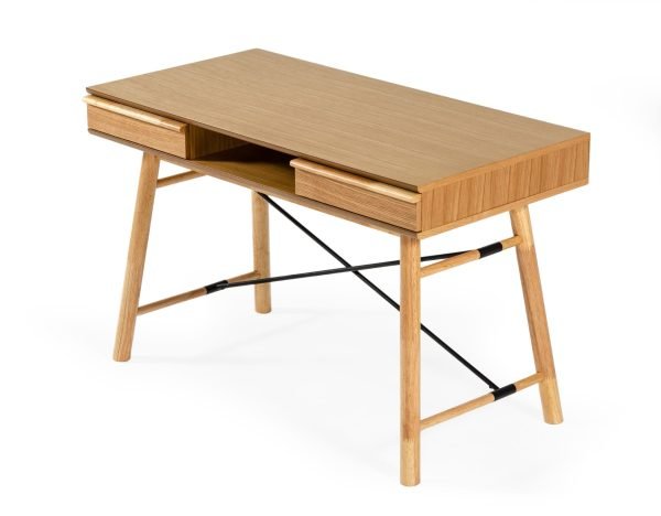 Modrest Casey - Modern Oak Office Desk - Image 2
