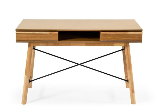 Modrest Casey - Modern Oak Office Desk - Image 3